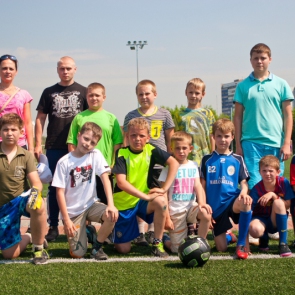 Турнир среди лагерей школ к 100-летию футбола